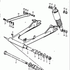 GT750 1972 Маятник задний