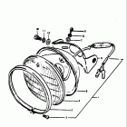 TS185 1971-1972 Фара