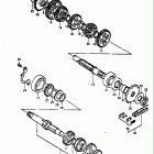 TS125 1971-1972 Трансмиссия