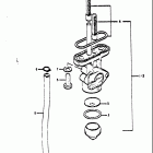 TS250 1971-1972 Топливный кран