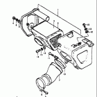 TS125 1971-1972 Воздухозаборник