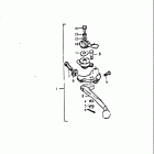 GT550 1972 Рычаг сцепления