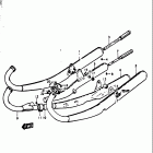 GT380 1972 Глушитель