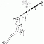 TS400 1972 Задний тормоз