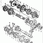 TS400 1972 Трансмиссия