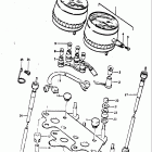 TS250 1971-1972 Спидометр-тахометр