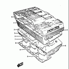 GT550 1972 Цилиндр