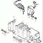 TS250 1971-1972 Ignition switch - battery
