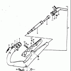 TS125 1971-1972 Глушитель