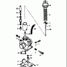 GT380 1972 Carburetor (marked : 33012)
