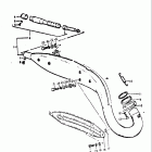 TS250 1971-1972 Глушитель