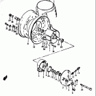 RV90 1972 Переднее колесо
