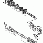 TS185 1971-1972 Трансмиссия