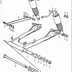 GT550 1972 Маятник задний