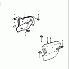 GT550 1972 Обтекатель рамы