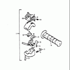 GT550 1972 Lh handle switch