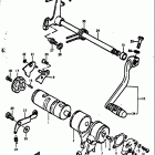 RV90 1972 Механизм  переключения передач