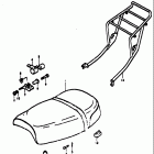 TS185 1971-1972 Сидение