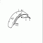 RV90 1972 Заднее крыло