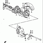 GT750 1972 Заднее колесо