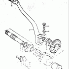 TS400 1972 Кик стартер