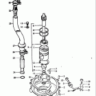 GT750 1972 Водяной насос