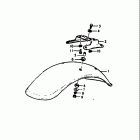 RV90 1972 Переднее крыло