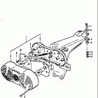 GT380 1972 Задний фонарь