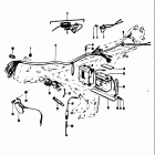 TC120 1971 Rectifier - battery - wiring harness