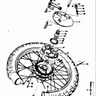 TC120 1971 Переднее колесо