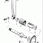 TC120 1971 Кик стартер