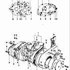TC120 1971 Crankcase - crankcase cover