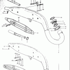 TS250 1969-1970 Глушитель