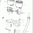 TS250 1969-1970 Speedometer - tachometer (ts250)
