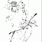 T20 TC250 1969 Silicon rectifier battery - fuse - wiring harness ...