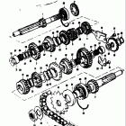 T305 TC305 1969 Transmission-drive chain
