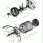 T305 TC305 1969 Сцепление