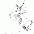 T20 TC250 1969 Oil hose - oil pump-tachometer worm gear