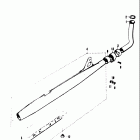 A100 AS100 AC100 1969 Exhaust pipe-muffler