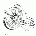 A100 AS100 AC100 1969 Переднее колесо