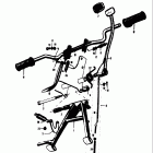 80K10 K11 K15 1968 Center stand-rear brake-footrest