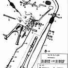 55 M 31 1968 Muffler-stand-rear brake-footrest-brake lamp switc...