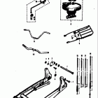 80K10 K11 K15 1968 Optional: trail kit-gasket set-handlebars-rear vie...