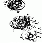 80K10 K11 K15 1968 Crankcase - crankcase cover