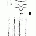 150 S32-2 1968 Optional :steering damper handlebars cables rear v...