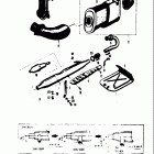 80K10 K11 K15 1968 Air cleaner - muffler - skid plate - drive sprecke...