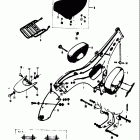 80K10 K11 K15 1968 Frame - covers - rear fender - seat - carrier