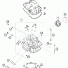 530 EXC USA ENGINE Головка цилиндра