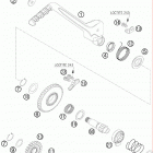 530 EXC USA ENGINE Кик стартер