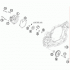 530 EXC USA ENGINE Водяной насос
